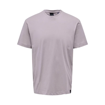 Afbeelding van ONLY &amp; SONS Onsmax Life Ss Stitch Tee Noos T shirt voor heren, Nirvana, XS