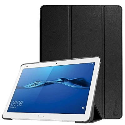 Afbeelding van Fintie Case voor Huawei Mediapad M3 Lite 10, Light Stand Cover Slim met Standaard Functie Compatibel 10 inch, Zwart