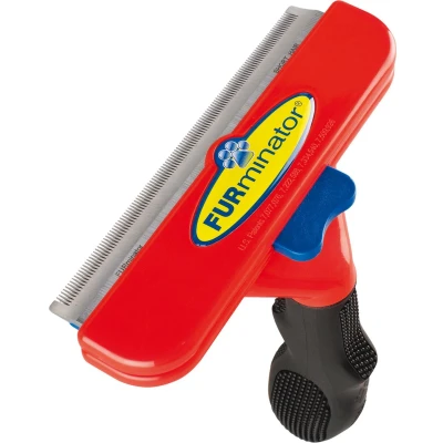 Afbeelding van FURminator deShedding Tool Hondenborstel voor zeer grote honden het verwijderen van de ondervacht, korte haarvariant, versie 1.0