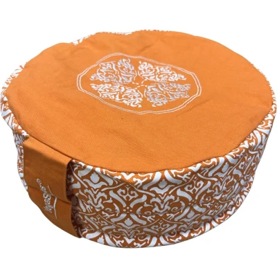 Afbeelding van YogaStyles Meditatiekussen Design Oranje XL