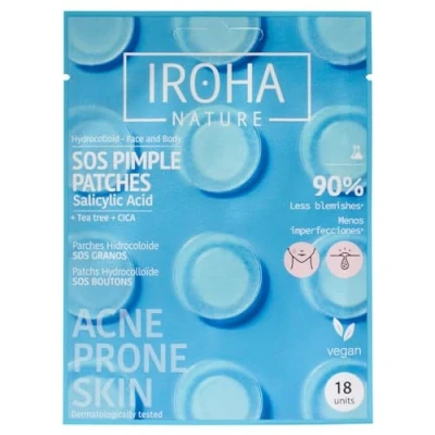 Afbeelding van Patches Iroha SOS Anti Acne 18 Stuks