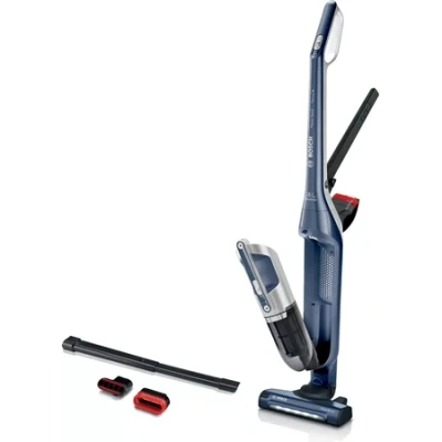 Afbeelding van Bosch Serie 4 BBH3K2800, Droog, Filtrerend, Tapijt, Harde vloer, 82 dB, Zakloos, Blauw