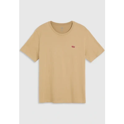Afbeelding van Levi&#039;s Original TEE Tshirt basic, Heren, Maat: XS, Beige
