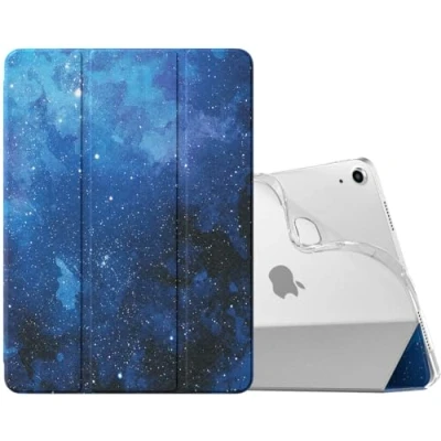 Afbeelding van MoKo for iPad Air 6th Generation 11 inch Case (M2) 2024, 5th/4th Gen 10.9&quot; 2022/2020, Translucent Frosted Soft TPU Back Cover 6/5/4 Gen, Slim Case, Blue Starry Sky