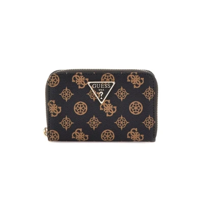 Afbeelding van Guess Laurel Around Portemonnee, Dames, Maat: One Size, Mocha logo