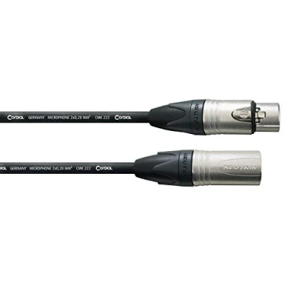Afbeelding van CORDIAL kabel micro XLR 3 m MICROPHONE Select symmetrisch standaard