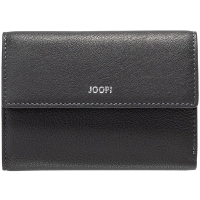 Afbeelding van JOOP! Leren Portemonnee Lantea Cosma Purse Castlerock Donkergrijs