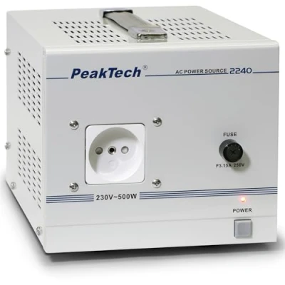 Afbeelding van Peaktech 2240 AC voedingsbron 230 V 500 W