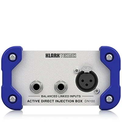 Afbeelding van Klark Teknik DN100 V2 Actieve DI box met uitgebreid dynamisch bereik
