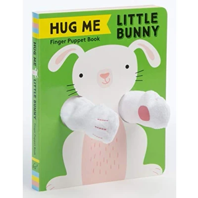 Afbeelding van Hug Me Little Bunny: Finger Puppet Book