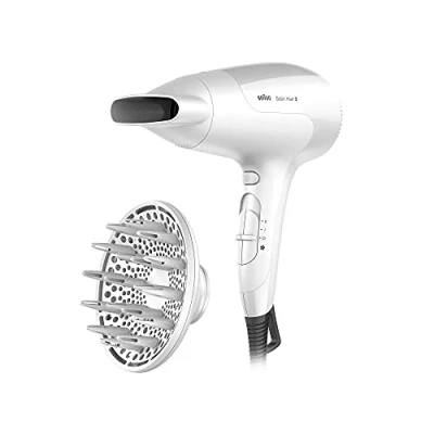 Afbeelding van Braun Satin Hair 3 Power Perfection BRHD385E Föhn 2000W Coolshot Haardroger inclusief diffuser