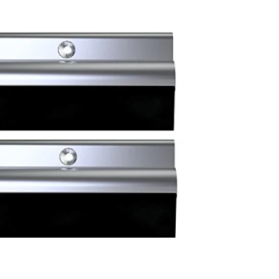 Afbeelding van STORMGUARD 03AM0050838A BDS onderkant van de deur rubberen tochtafdichting, aluminium, 838 mm, set 2 stuks