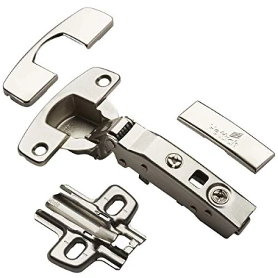Afbeelding van HETTICH Potscharnier SENSYS 8645i TH52 hoekbeslag 110 met geïntegreerde demper, afdekkappen en montageplaat (afstand 0 mm) van SOTECH