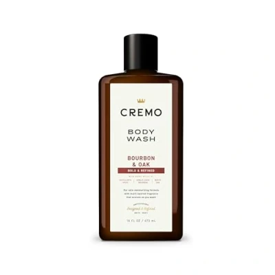 Afbeelding van CREMO douchegel Bourbon &amp; Oak hydraterend kruidig 473 ml