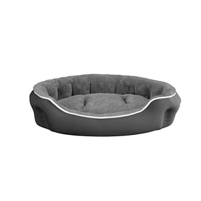 Afbeelding van Sogni e Capricci Coccole Honden en Katten bedpets, Grijs, 75x65x20cm