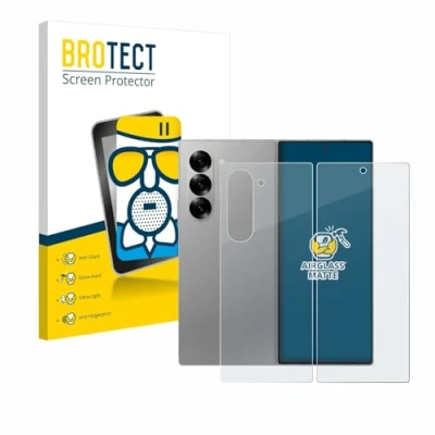 Afbeelding van BROTECT Antireflecterende Glas Screen Protector Mat voor Samsung Galaxy Z Fold6 5G (Voor+Achter) Schermbeschermer [Folie niet Gehard Glas]