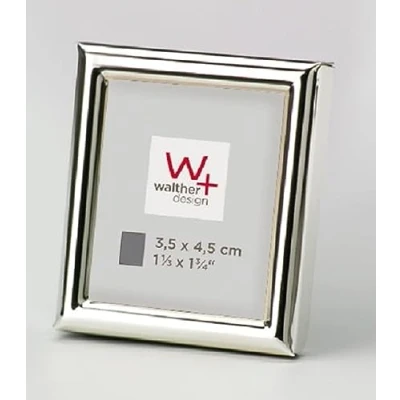 Afbeelding van Walther Design Chloe WD354S3 Fotolijst, 3,5 x 4,5 cm, portretlijst, 3 stuks, zilver