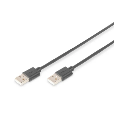 Afbeelding van Digitus USB kabel 2.0 A stekker, stekker 5.00 m Zwart
