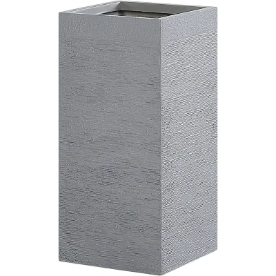 Afbeelding van DION Plantenbak Grijs 33 cm Klei vezelmengsel