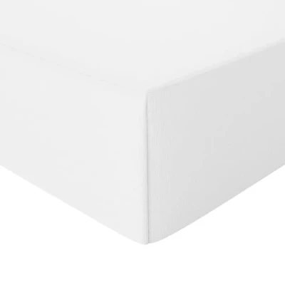 Afbeelding van Amazon Basics Jersey hoeslaken, wit, 80 x 200 cm