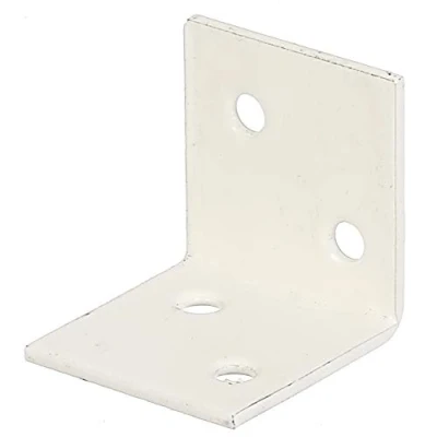Afbeelding van Alberts 847517 Versterkingshoek witte kunststof coating 30 x mm set van 50