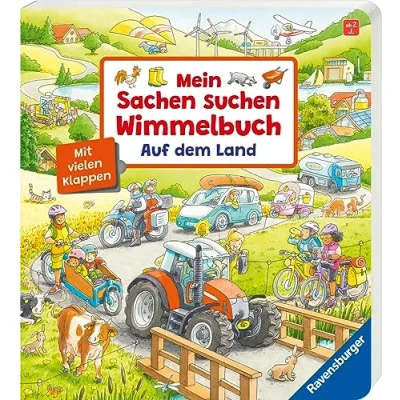 Afbeelding van Mein Sachen suchen Wimmelbuch: Auf dem Land