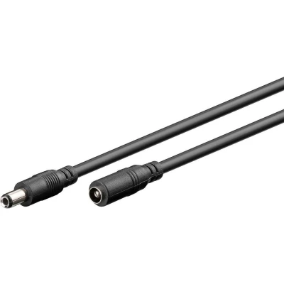 Afbeelding van MicroConnect MC DC552510 Stroomkabel zwart 10 m (10 m),