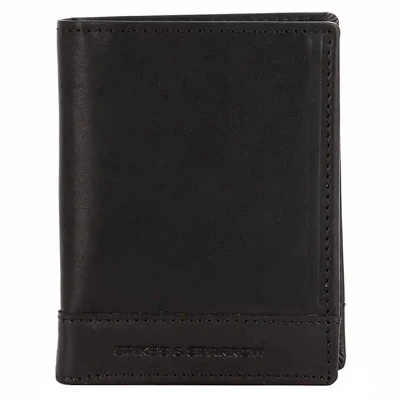 Afbeelding van Spikes &amp; Sparrow Portemonnee, Heren, Maat: One Size, Black