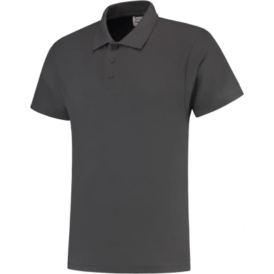Afbeelding van Tricorp Poloshirt Casual 201003 180gr Donkergrijs Maat L