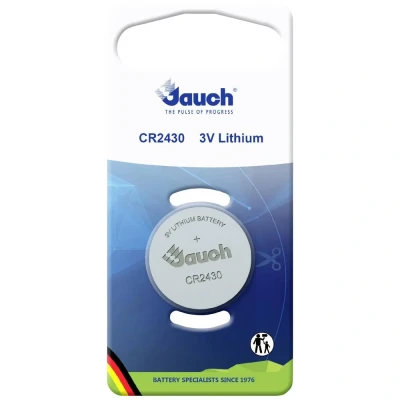 Afbeelding van Jauch Quartz Knoopcel CR2430 3 V 1 stuk(s) 320 mAh Lithium