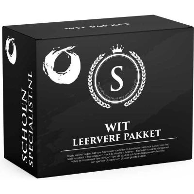 Afbeelding van Brush leerverf pakket 043 Wit