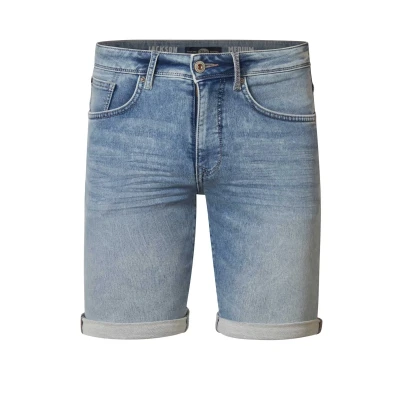 Afbeelding van Petrol Industries Jeansshort, Heren, Maat: 3XL, Light stone