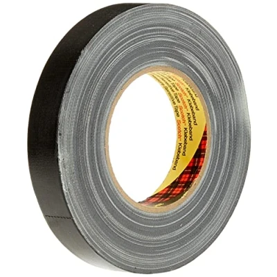 Afbeelding van 3M Premium textieltape 389, 25 mm x 50 m, zwart (1 stuks)