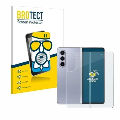 Afbeelding van BROTECT Screenprotector voor Samsung Galaxy Z Fold 5 (Voor+Achter) Folie Beschermfolie Beschermglas matte