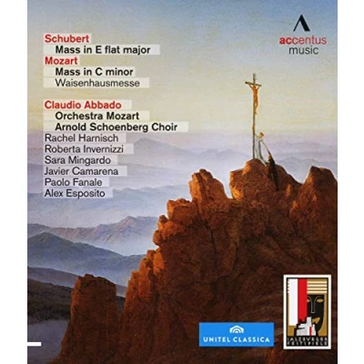 Afbeelding van Orchestra Mozart &amp; Arnold Schönberg Choir, Claudio Abbado Schubert/Mozart: Masses (Blu ray)