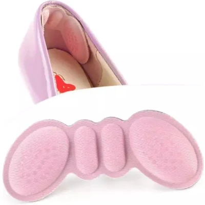 Afbeelding van PRO Deals Hielzooltjes Type 3 Premium Hielbeschermers Anti slip Kleur Roze Schoenmaat Universeel Hiel beschermers Hielkussens