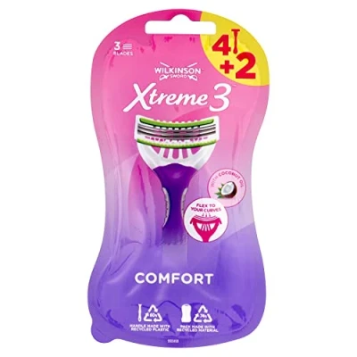 Afbeelding van Wilkinson Sword Xtreme 3 Beauty 6 stuks Scheermesjes