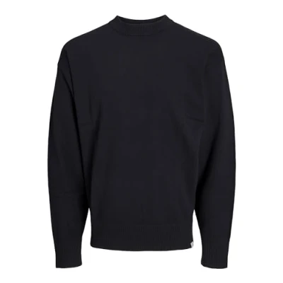 Afbeelding van Jack &amp; Jones Rundhalsausschnitt Trui, Heren, Maat: Small, Black