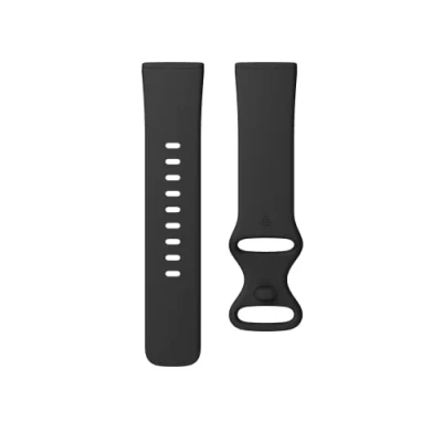Afbeelding van Infinity bandjes FItbit Versa 3 / Sense, Zwart, Klein