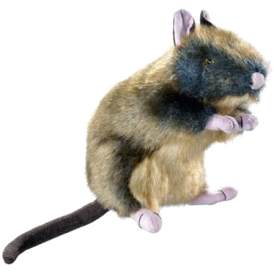 Afbeelding van Hunter Wildlife 44538 Hondenspeelgoed Rat Maat M