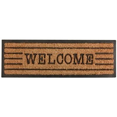 Afbeelding van Esschert design deurmat welcome 75cm x 25cm