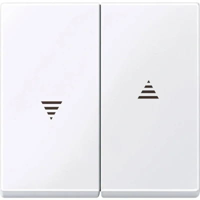 Afbeelding van Merten 432425 Wisselschakelaar Afdekking System M Wit