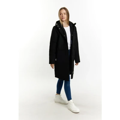 Afbeelding van Dreimaster Arctic Boundry Winterjas, Dames, Maat: 40, Schwarz