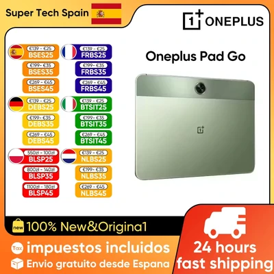 Afbeelding van OnePlus Pad Go 11,4 inch 128GB Wifi + 5G Groen