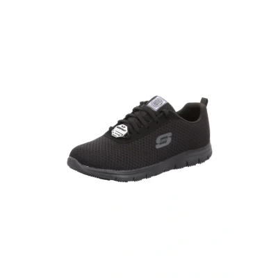 Afbeelding van Skechers Dames GHENTER BRONAUGH Sneaker, Zwarte Mesh Water en Vlek Afstotende Behandelaars, 39.5 EU