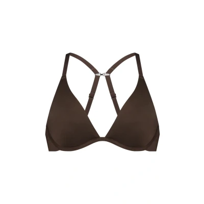 Afbeelding van Hunkemöller Smooth Nonpadded Triangel BH, Dames, Maat: 70A, Brown
