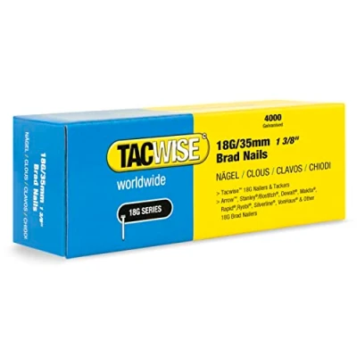 Afbeelding van TACWISE 1713 Stootkopnagels Brad type 18G / 35 mm, verzinkt, 4.000 stuks