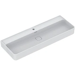 Afbeelding van Ideal Standard Strada II wastafel (120 x 43 cm) wit 1 kraangat, met