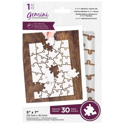 Afbeelding van Gemini Multimedia snijmal Puzzel Abstract (10,7x15,7 cm)