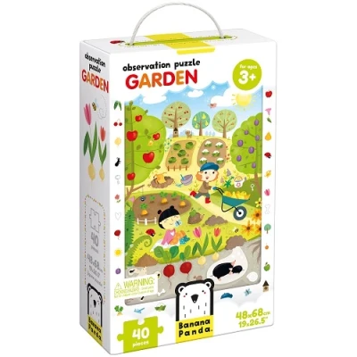 Afbeelding van Banana Panda observatie puzzel tuin 3+